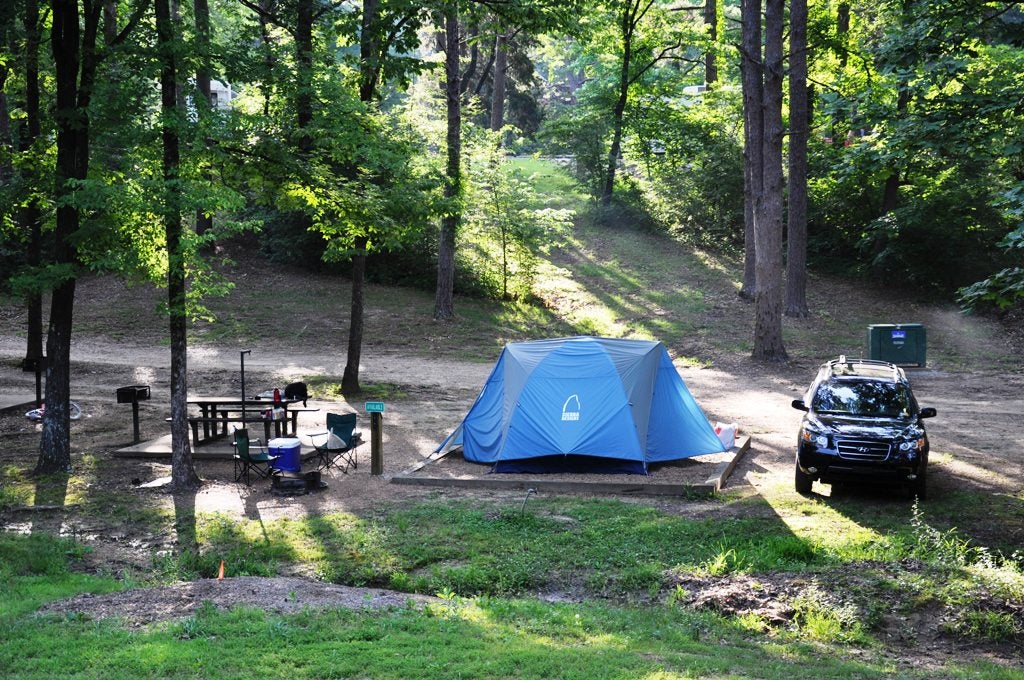Campsite Spring is the perfect time to get out to a campground.